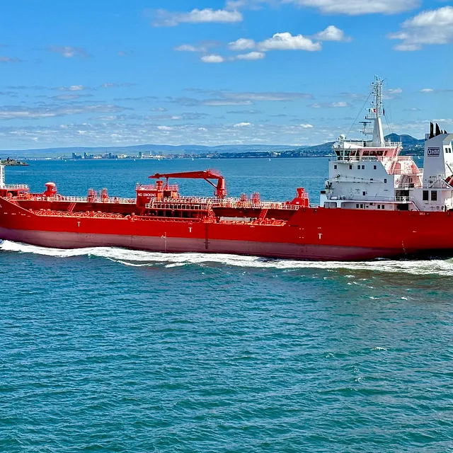 MT Stav Viking underway in open waters