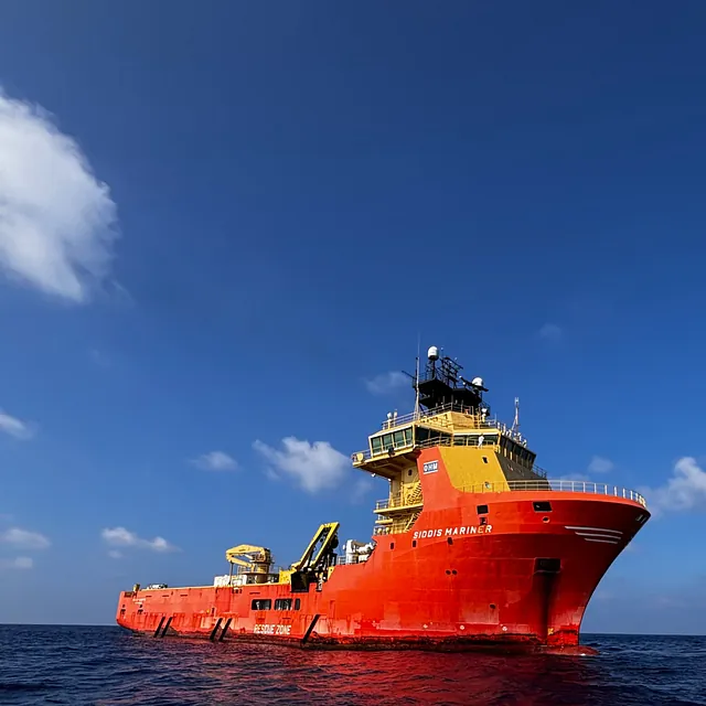 Siddis Mariner på havet